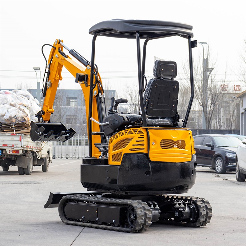 Durable 1.2t Mini Excavator Hy - Tractor Backhoe avaliação e preço