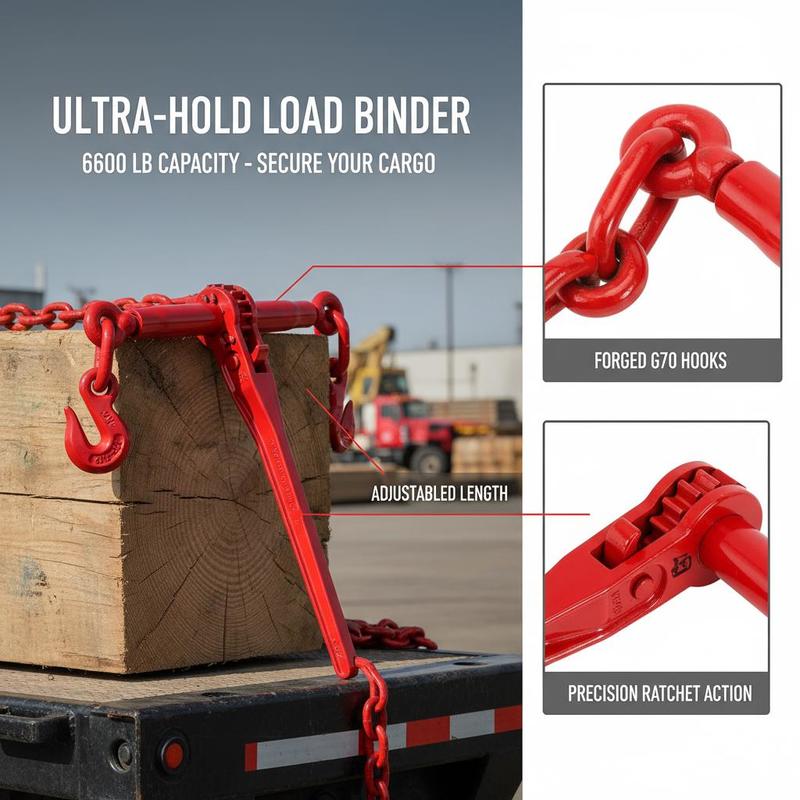 Ratchet Load Binder 5/16-3/8 I - Tools Heavy Equipment avaliação e preço