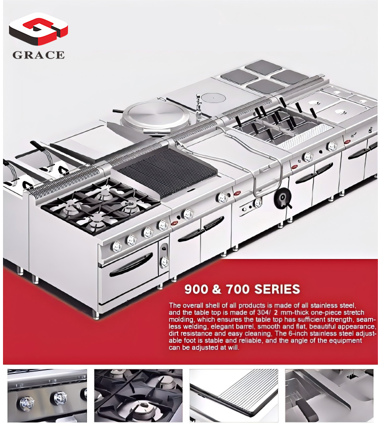 GRACE Heavy SS304 Commercial K - Heavy Equipment In Kitchen avaliação e preço