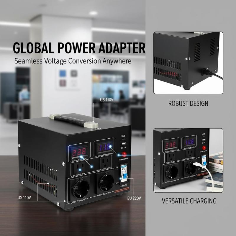 Power Voltage Changer 2000W He - Heavy Equipment Freeport avaliação e preço