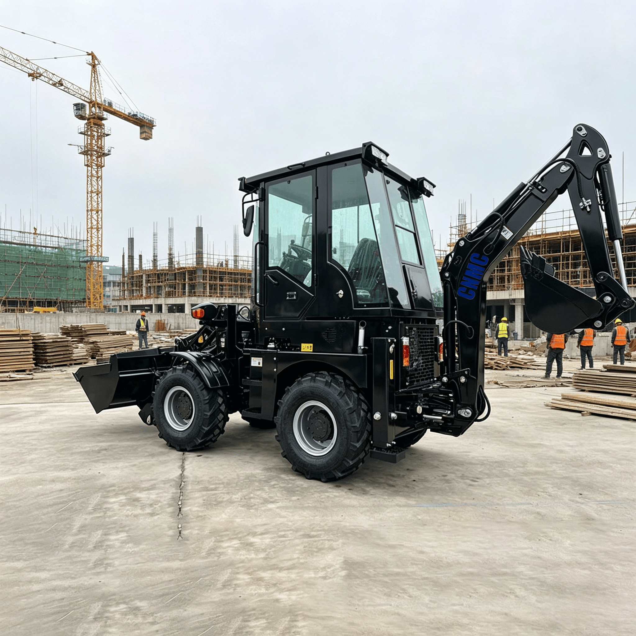 3.5 Ton Backhoe Loader Digger  - Tractor Backhoe avaliação e preço